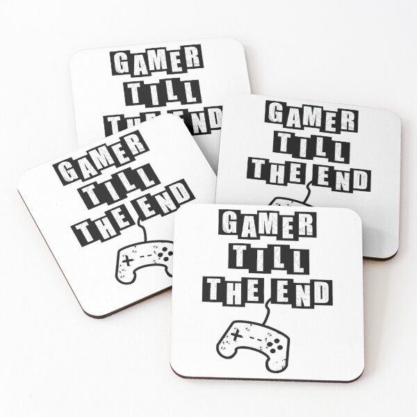 Item preview, Gamer Till The End - Controller - White designed and sold by BusyMonkeys.