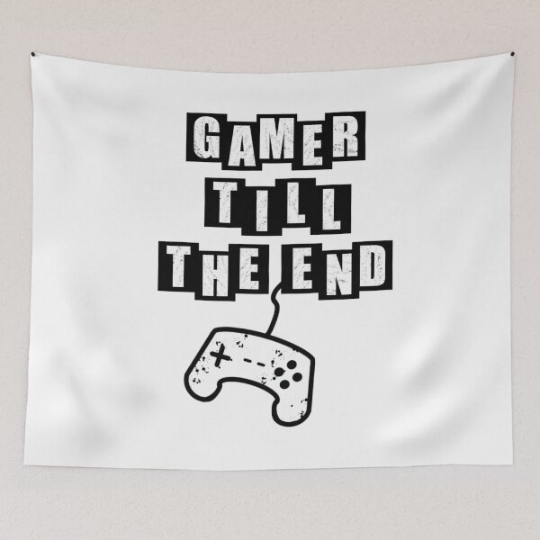 Item preview, Gamer Till The End - Controller - White designed and sold by BusyMonkeys.