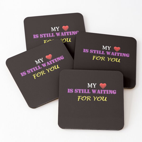 Item preview, My heart is still waiting for you designed and sold by Creative fashion Mix.