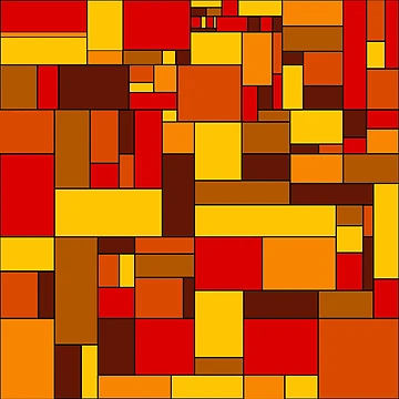 Artwork thumbnail, Rectangular pattern by MDKawaii