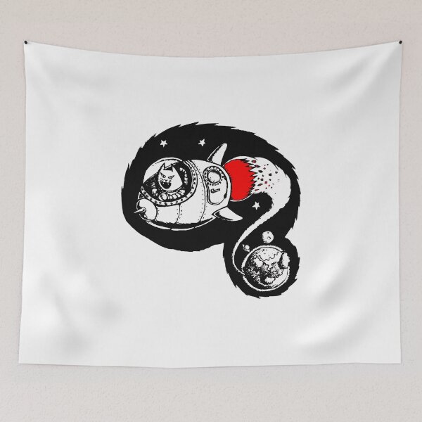 Item preview, Rocket Cat designed and sold by StudioMeyringer.