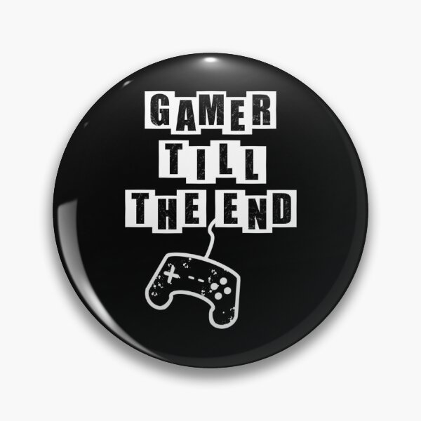 Item preview, Gamer Till The End - Controller - Black designed and sold by BusyMonkeys.