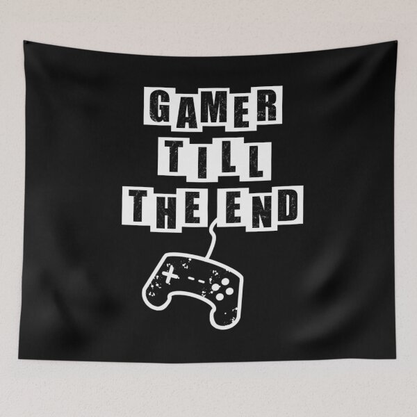 Item preview, Gamer Till The End - Controller - Black designed and sold by BusyMonkeys.