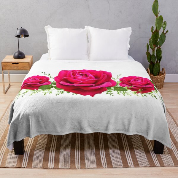 Item preview, Red roses in the old-fashioned way (vintage) designed and sold by LindaLG.