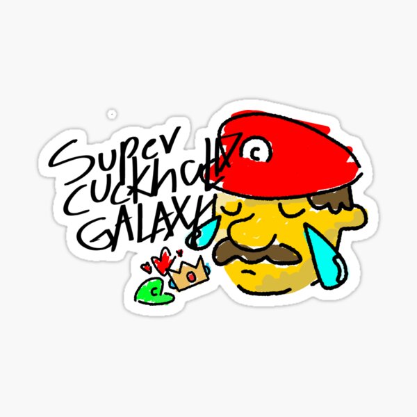 Super Cuckhold Galaxy Sticker