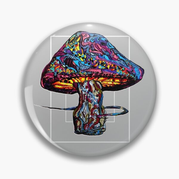 Item preview, Vibrant Psychedelic Mushroom designed and sold by L-S-D.