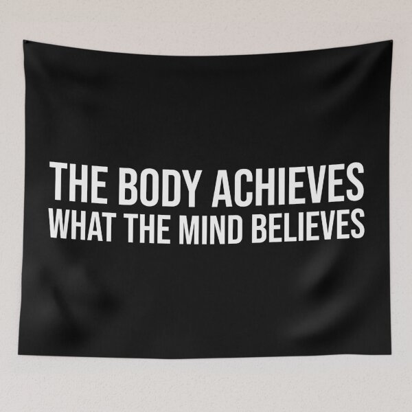 Item preview, The Body Achieves What The Mind Believes designed and sold by MSA-42.