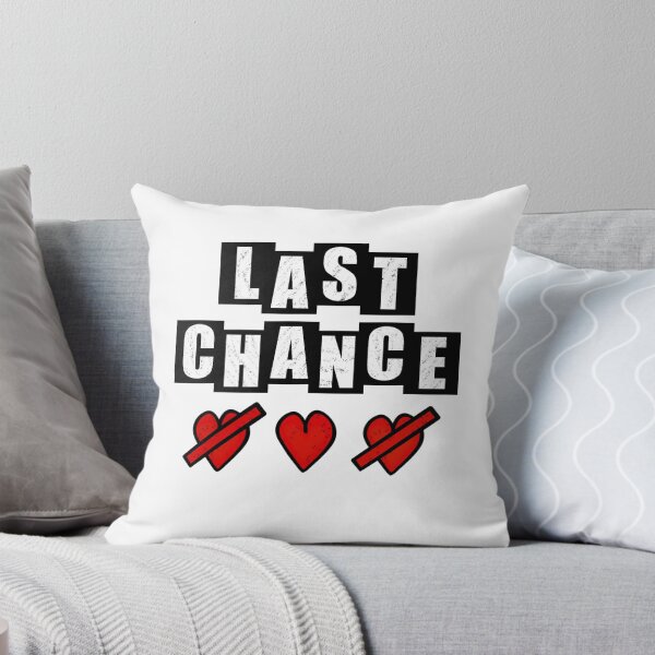 Item preview, Last Chance with hearts - White designed and sold by BusyMonkeys.