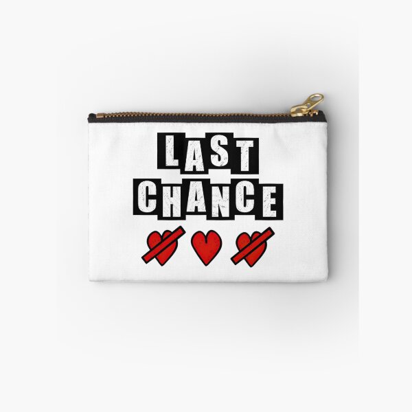 Item preview, Last Chance with hearts - White designed and sold by BusyMonkeys.