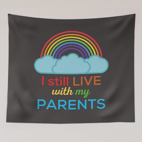 Item preview, I still live with my parents designed and sold by ModkMerch.
