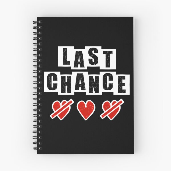 Item preview, Last Chance with hearts - Black designed and sold by BusyMonkeys.