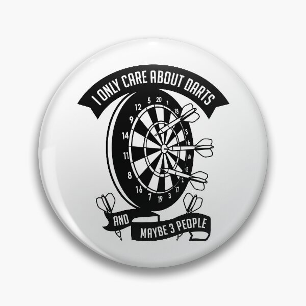 Item preview, I Only Care About Darts And Maybe 3 People designed and sold by cherrific.