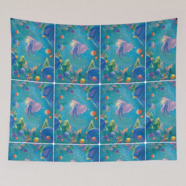 Item preview, Healer of Wild Berries Magic Birds Home torn edges designed and sold by morikoMomoko.