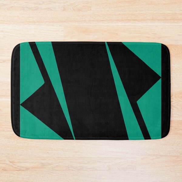 Item preview, Abstract art deco pattern green black designed and sold by aapshop.