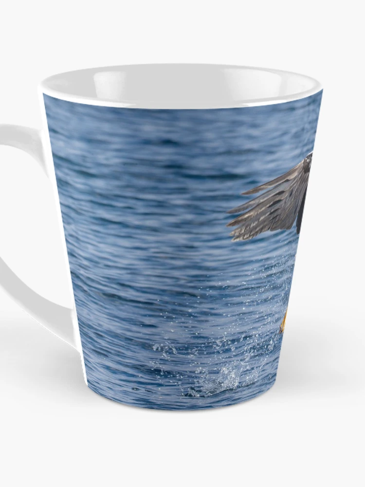 Thumbnail 3 of 4, Coffee Mug, Eagle Catching Fish In Ocean designed and sold by JTS STORE.