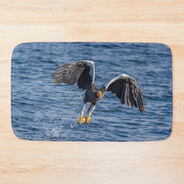 Item preview, Eagle Catching Fish In Ocean designed and sold by JTS STORE.