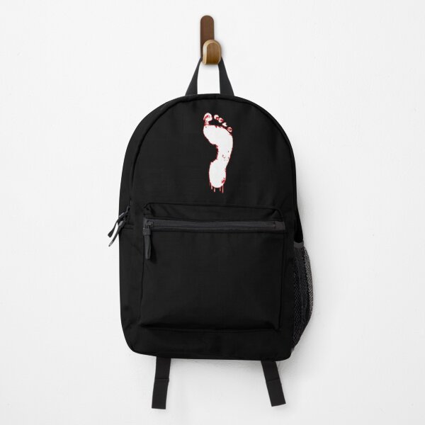 Item preview, Red footprint running - red dripping effect (Red January). Red Dark mode. designed and sold by Deegital18.