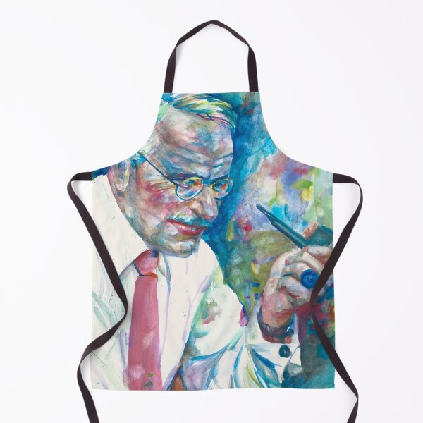 Item preview, CARL JUNG - watercolor portrait .11 designed and sold by lautir.