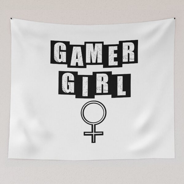 Artikelvorschau, Gamer Girl - Weiß entworfen und verkauft von BusyMonkeys.