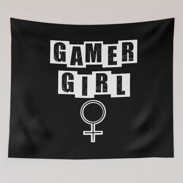Artikelvorschau, Gamer Girl - Schwarz entworfen und verkauft von BusyMonkeys.