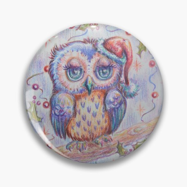 Item preview, Sleepy owl - Christmas time designed and sold by LittleLiz.
