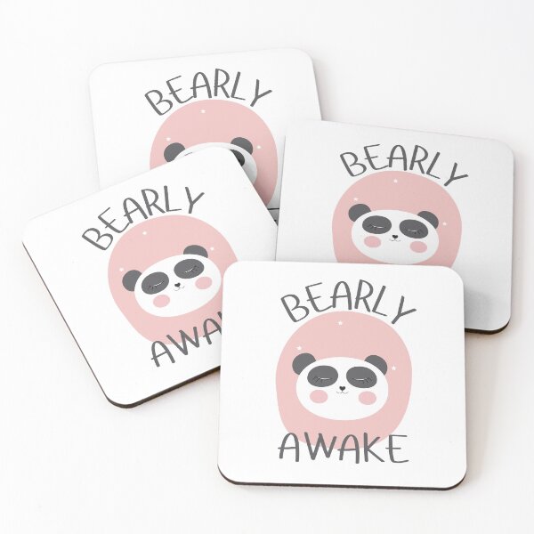 Item preview, Bearly Awake (Panda Version) designed and sold by casualism.