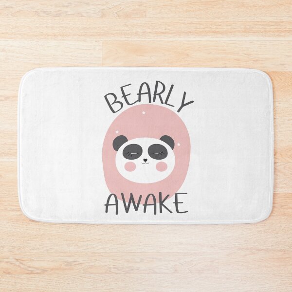 Item preview, Bearly Awake (Panda Version) designed and sold by casualism.