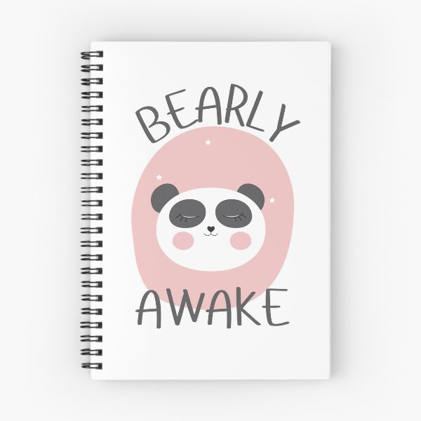 Item preview, Bearly Awake (Panda Version) designed and sold by casualism.