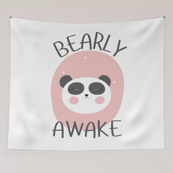 Item preview, Bearly Awake (Panda Version) designed and sold by casualism.