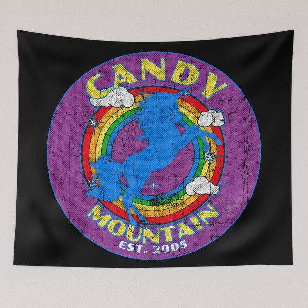 Item preview, Purple Candy Mountain - Est. 2005 - Unicorn Paradise designed and sold by RetroLogo.