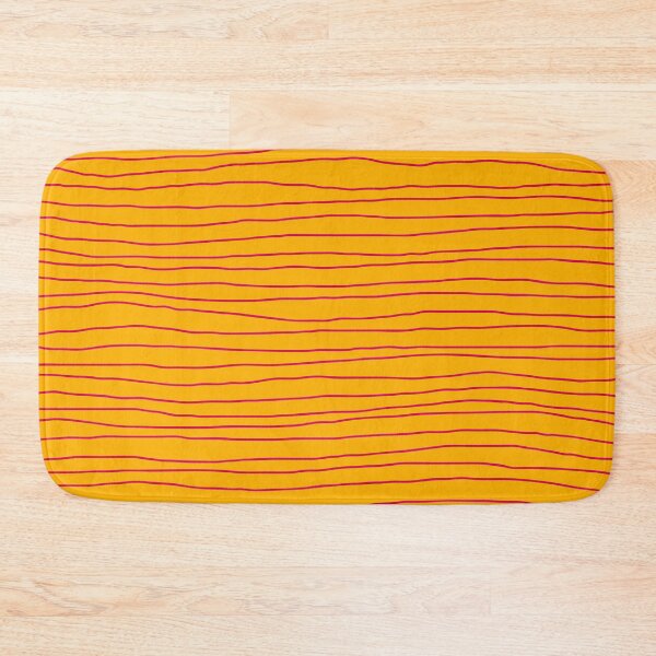 Item preview, Hand Drawn Lines Yellow designed and sold by Miss Striped.