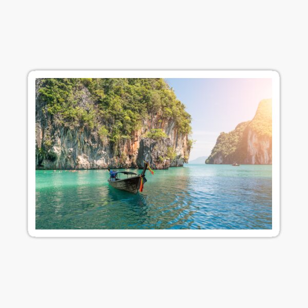 Item preview, Beautiful Mountain Landscape With Emerald Sea In Phuket designed and sold by JTS STORE.