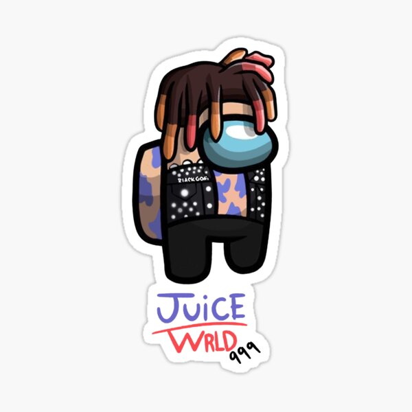 Juice WRLD among us Sticker