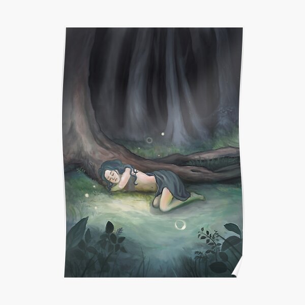 Sleeping in the Woods Poster