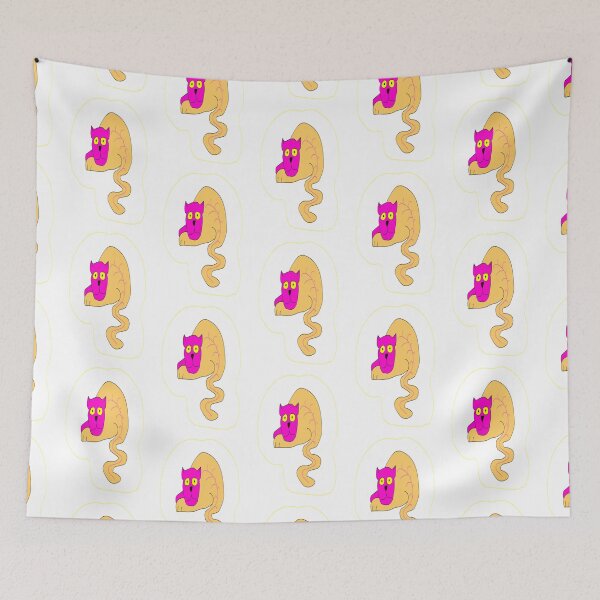 Item preview, STRANGE PLUSSY CAT designed and sold by CUTESTUFFnow.