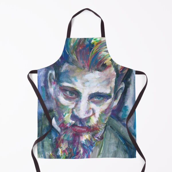 Item preview, RAINER MARIA RILKE - watercolor portrait .6 designed and sold by lautir.