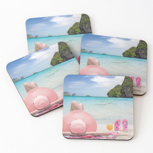 Item preview, Lady Relax On Thailand Beach designed and sold by JTS STORE.