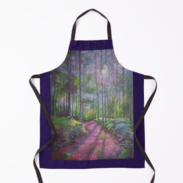 Item preview, Tall and Slender - serene sunlit woodland walk designed and sold by LittleLiz.