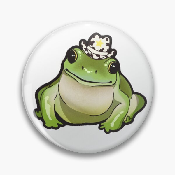 Item preview, Frogs with Hats- American green Tree Frog designed and sold by RachieDraws.
