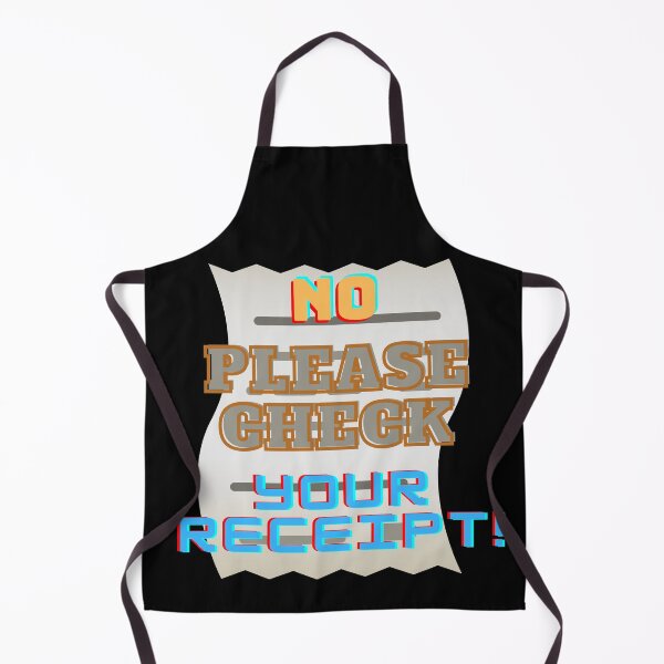Item preview, No please check your receipt! designed and sold by Viktor Kabbach.