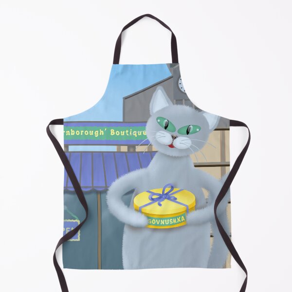Item preview, Cat's shopping - Cartoon Art designed and sold by Julia Rudens.