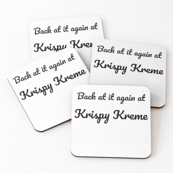 Item preview, Back at it again at Krispy Kreme Vine designed and sold by emzimerch1.