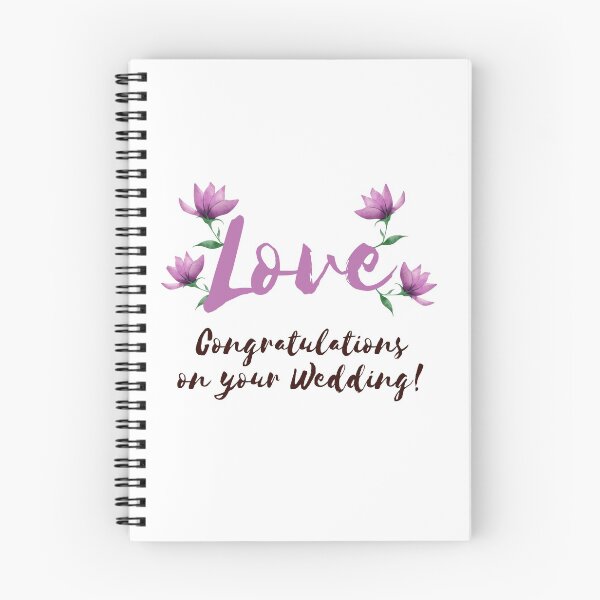 Item preview, LOVE Congratulations on your Wedding!  - Wedding Messages designed and sold by happyshopg.