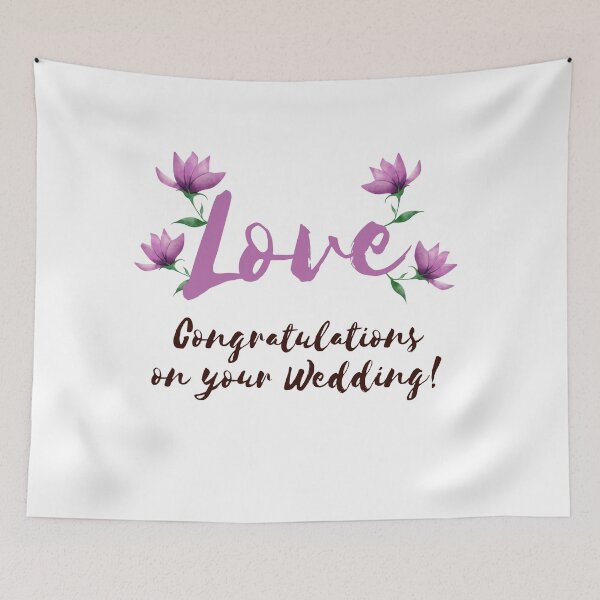 Item preview, LOVE Congratulations on your Wedding!  - Wedding Messages designed and sold by happyshopg.