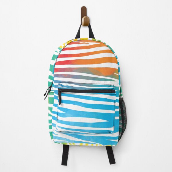 Item preview, Colorful Zebra Stripes (Red, Green, Blue and Yellow) designed and sold by TSlayerMerch.