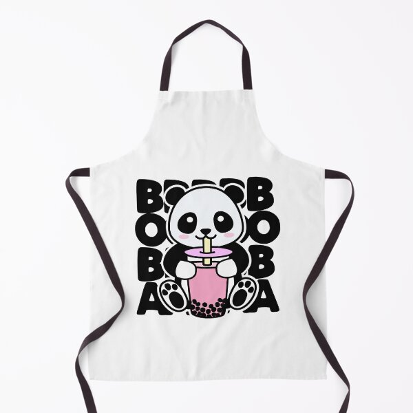 Item preview, Panda Drinking Boba Tea Cute Kawaii  designed and sold by DetourShirts.