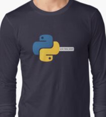 Python hello, world! program Long Sleeve T-Shirt