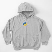 Sudadera con capucha para niños Python hola, mundo! programa