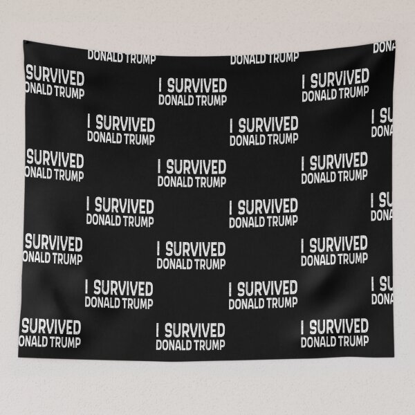 Item preview, I survived Donald Trump  designed and sold by AllLeftSides42.