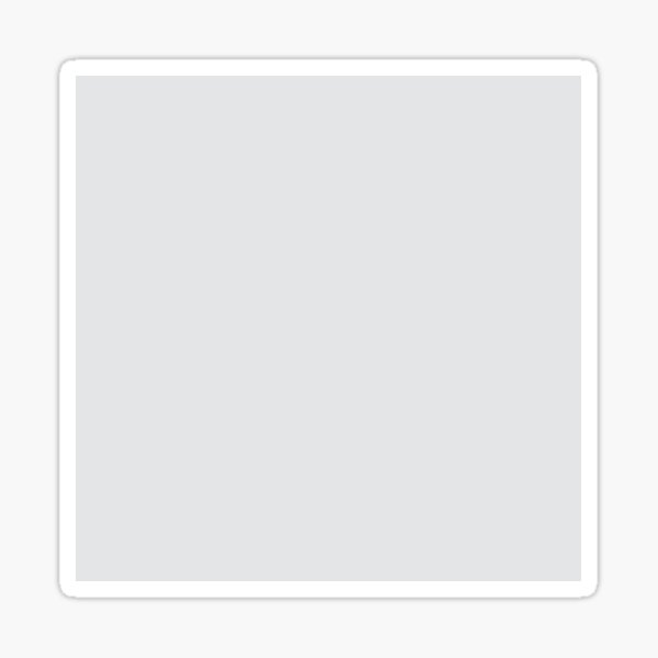 Silver Sticker